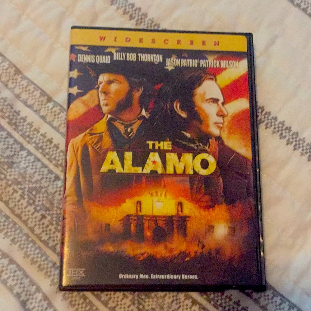 DVD Alamo with Dennis Quaid Billy Bob Thornton